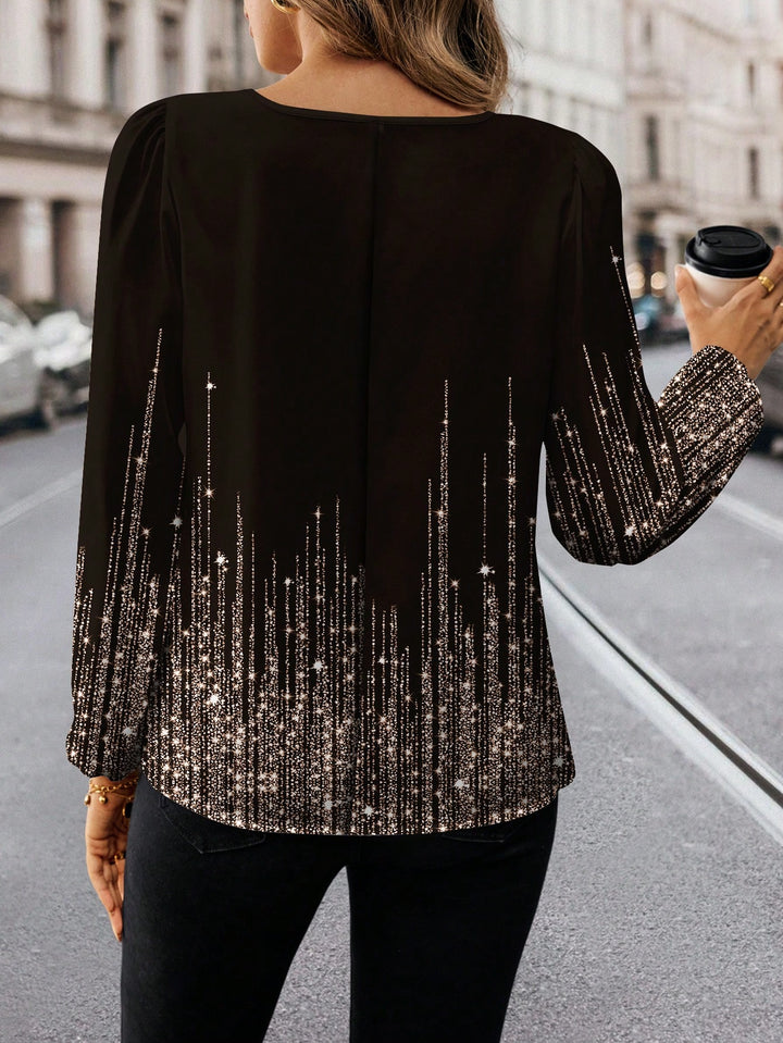 Cămașă casual SHEIN, negru