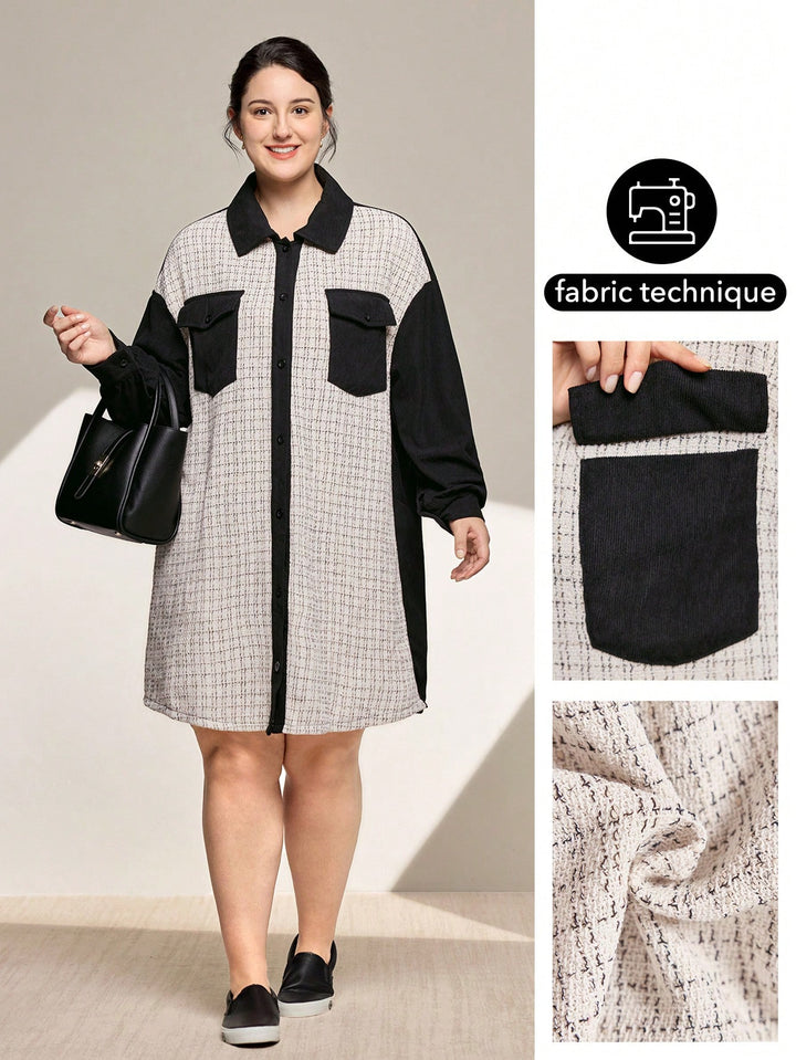 Rochie tip cămașă SHEIN, mix culori