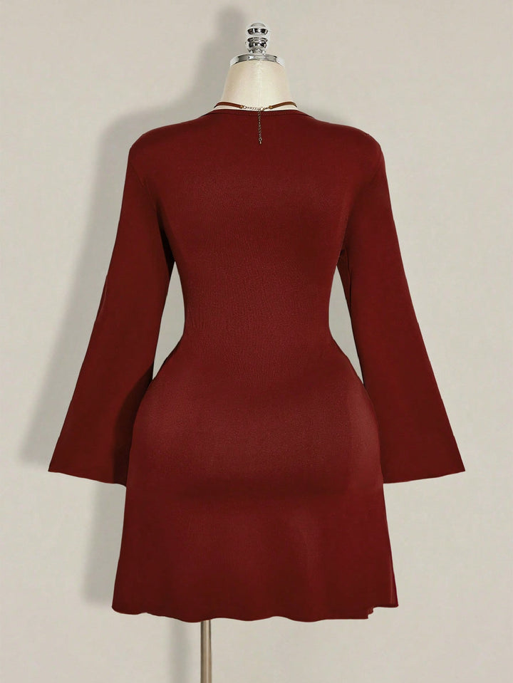 Rochie SHEIN, vișiniu