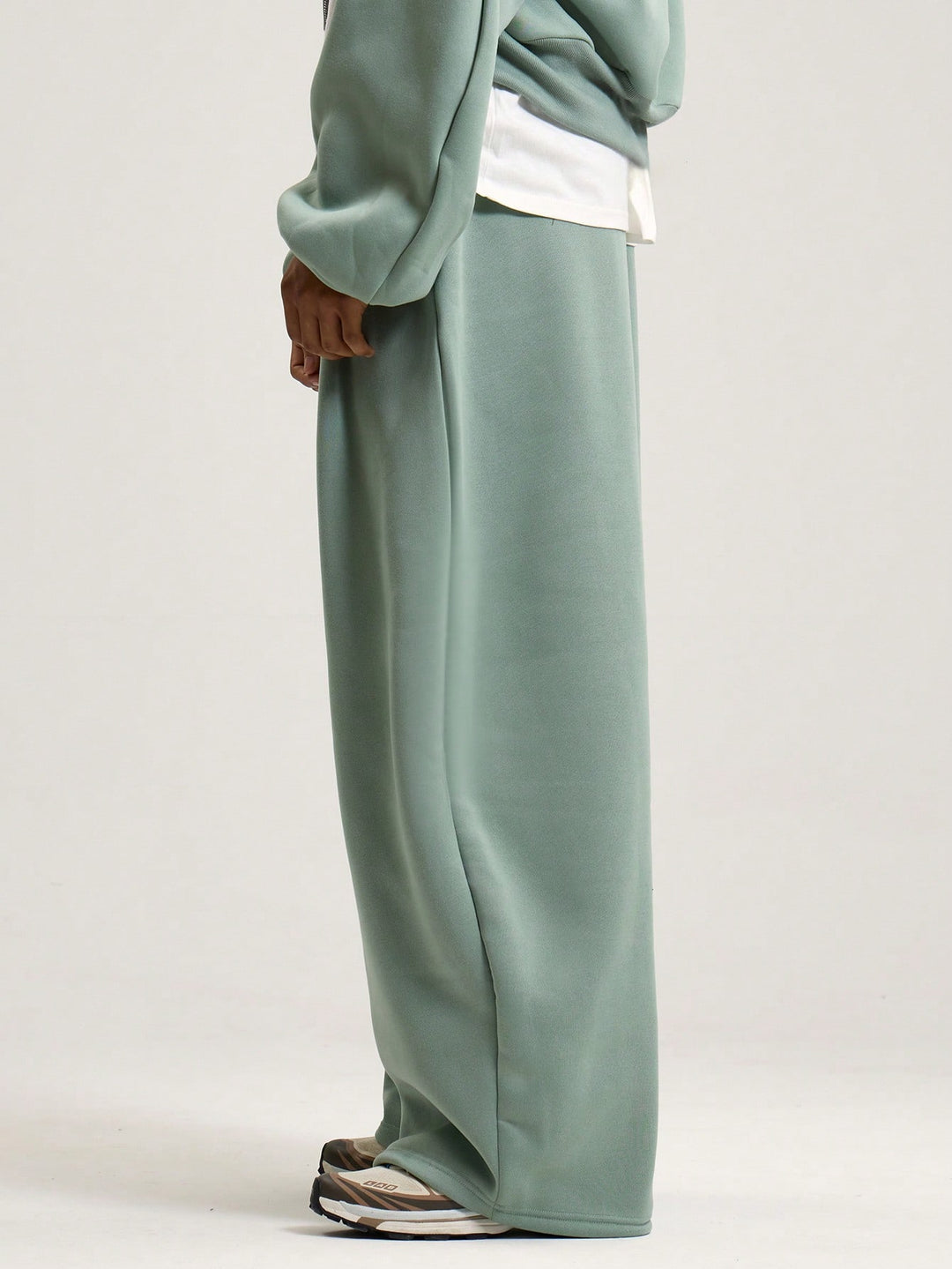 Pantaloni de trening SHEIN, verde