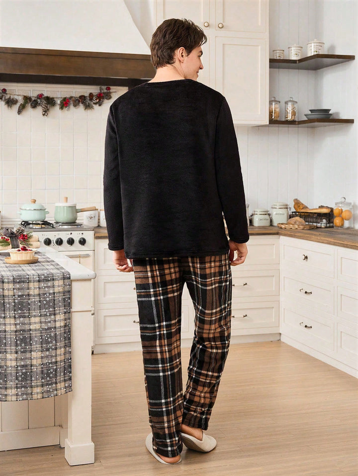 Pijamale SHEIN, negru