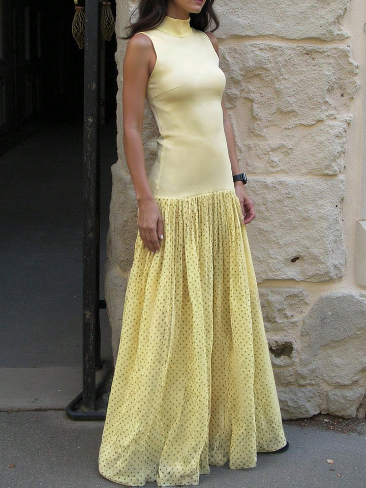 Rochie maxi SHEIN, galben