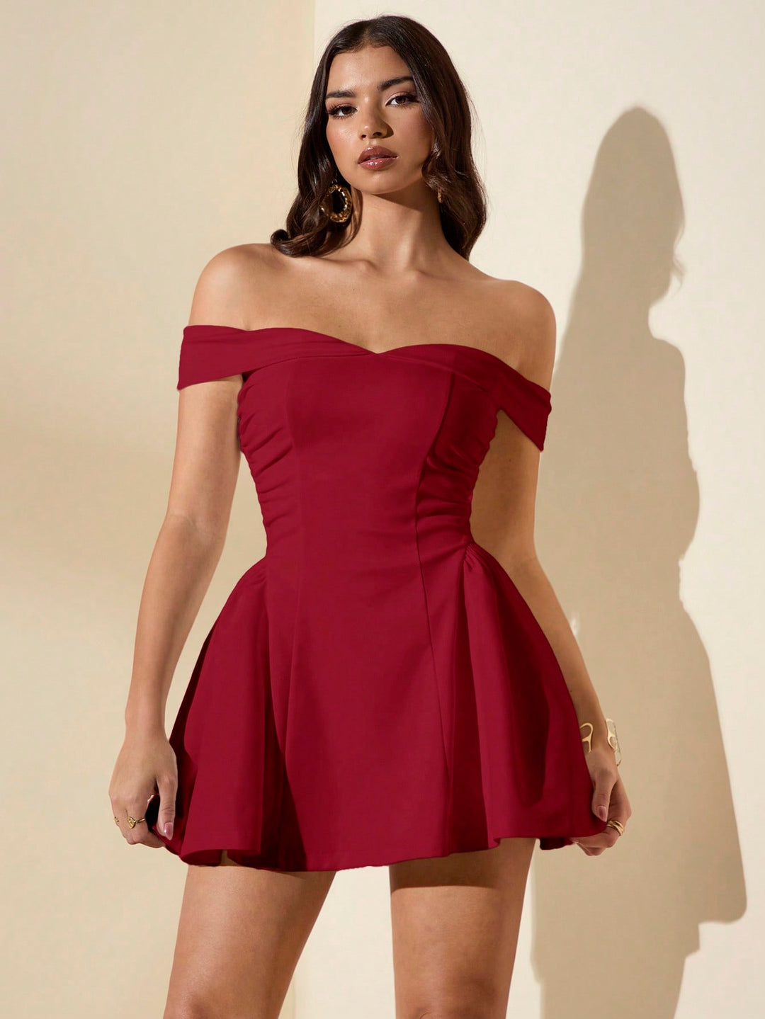 Rochie mini SHEIN, vișiniu
