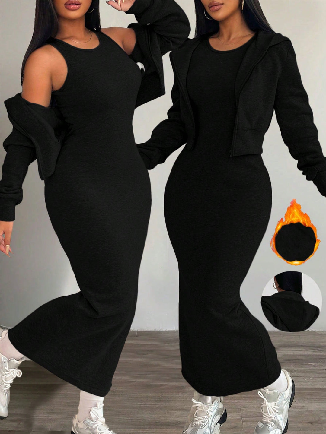 Compleu SHEIN, negru