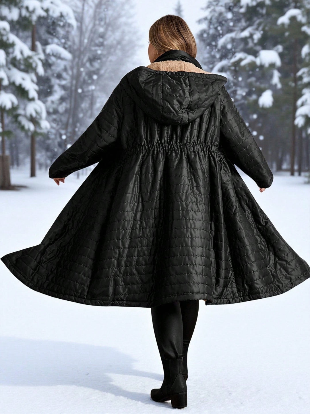 Palton SHEIN, negru