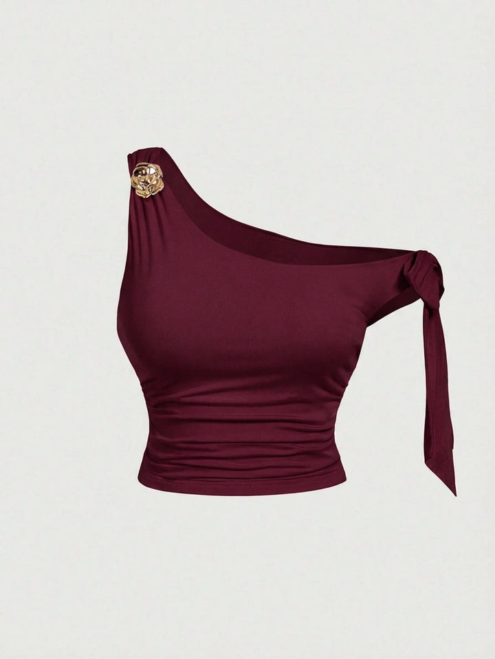 Top SHEIN, vișiniu