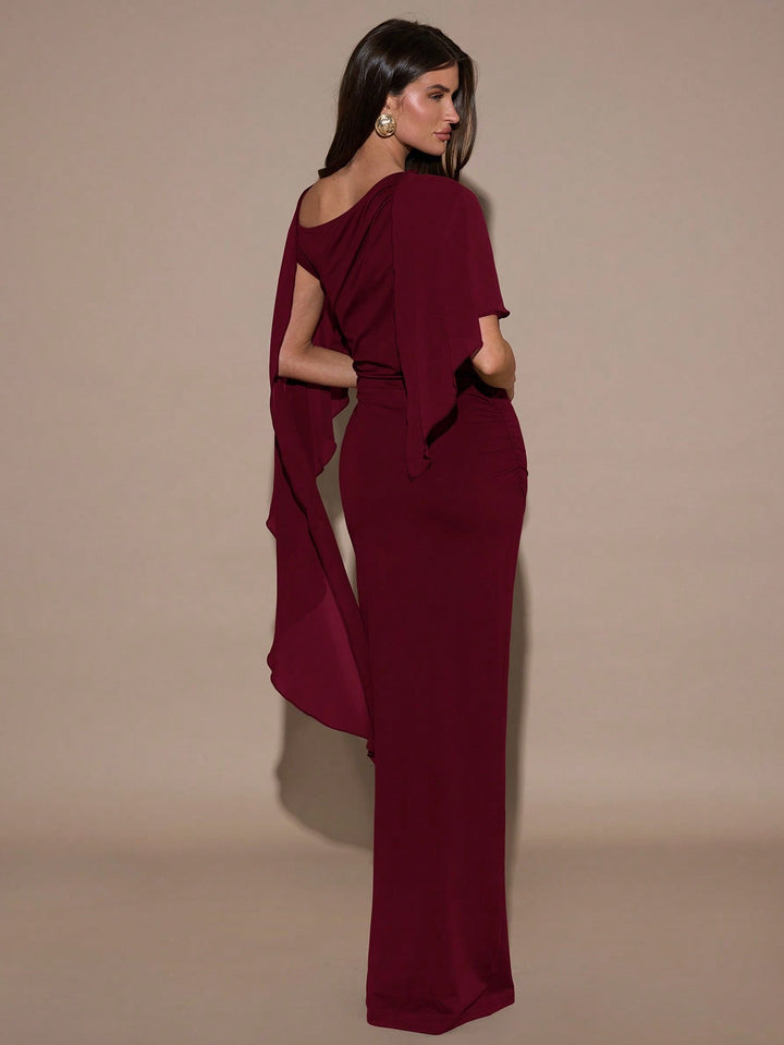 Rochie maxi SHEIN, vișiniu