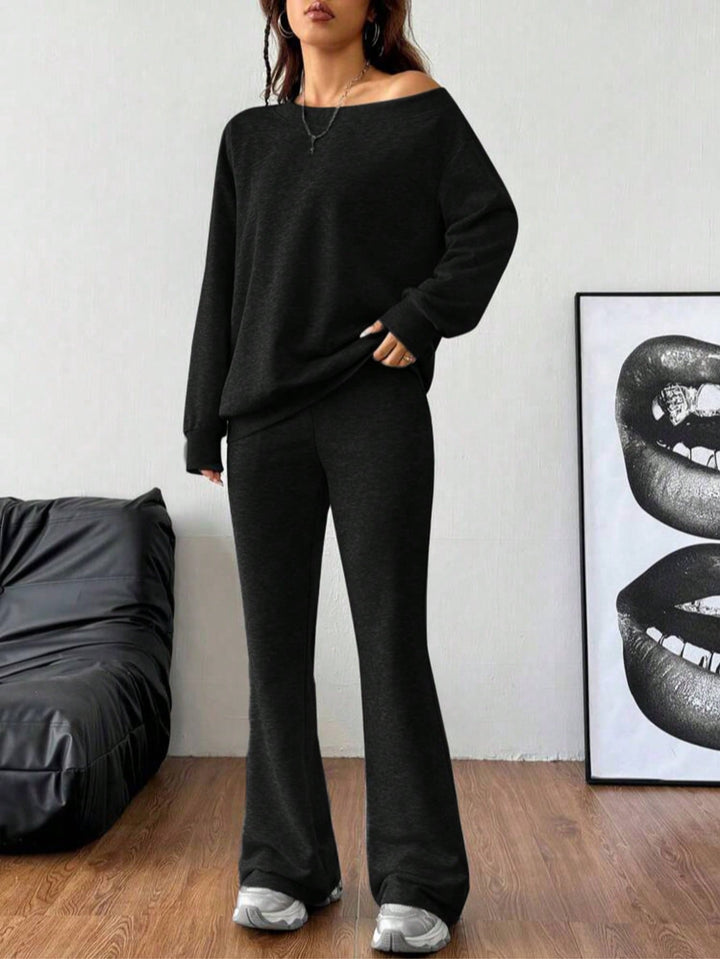 Set pijamale SHEIN, negru