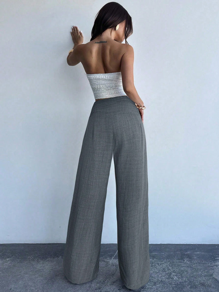 Pantaloni SHEIN, gri