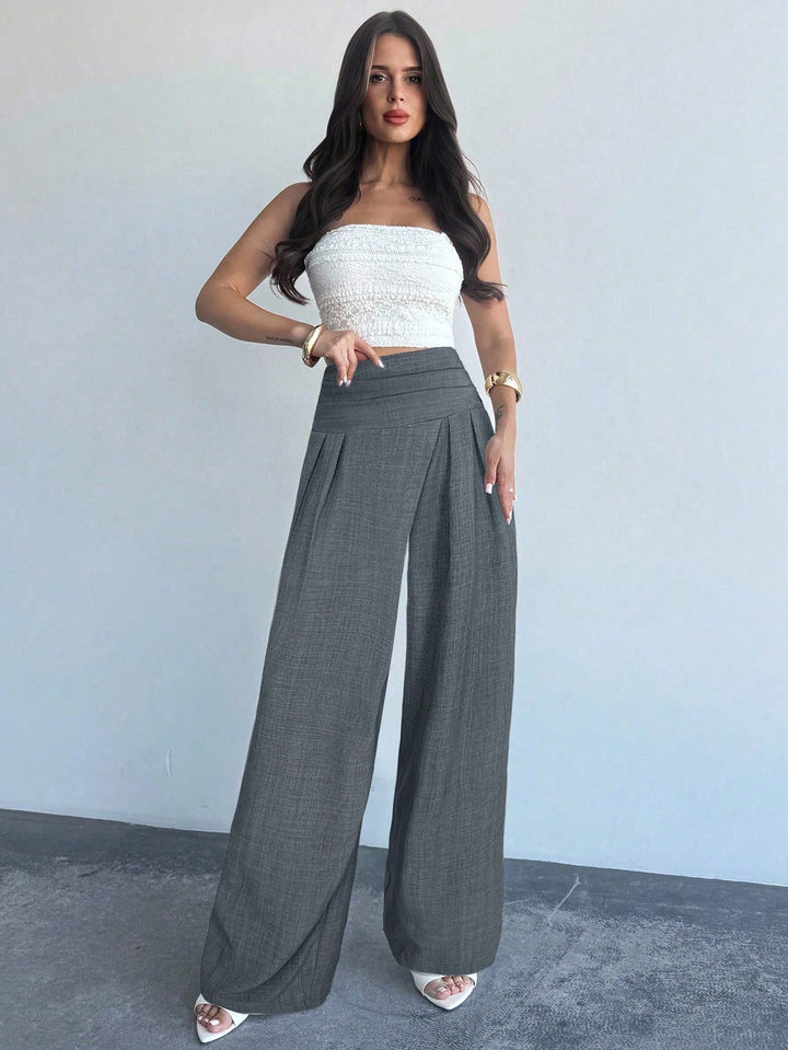 Pantaloni SHEIN, gri