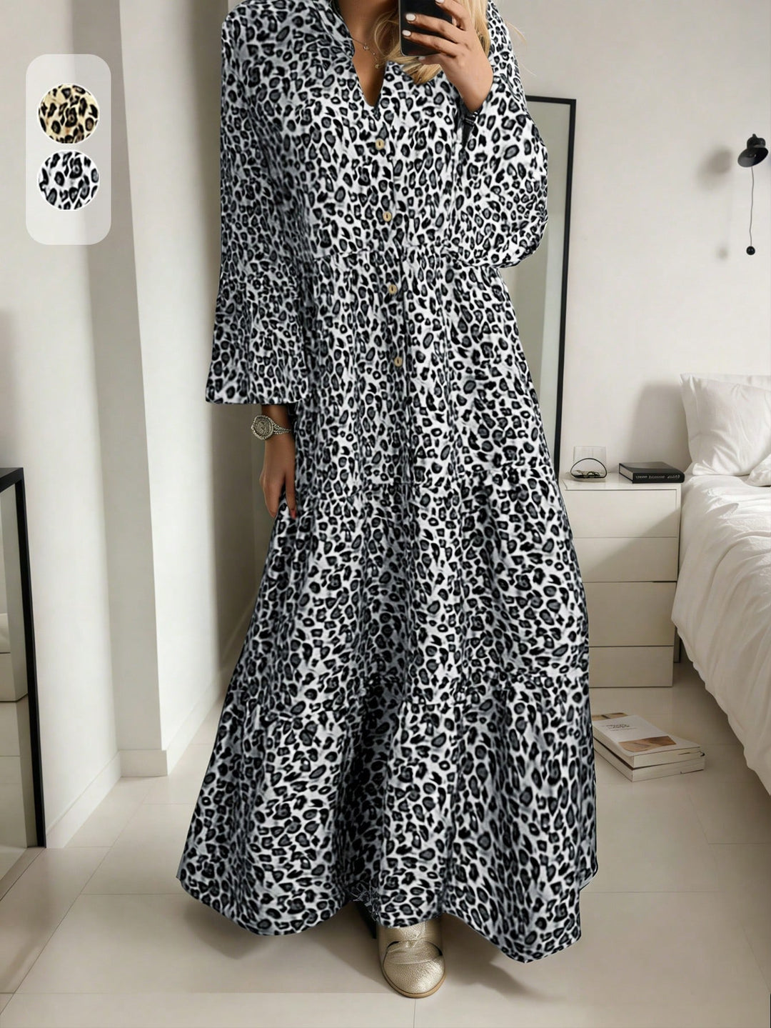 Rochie maxi SHEIN, mix culori