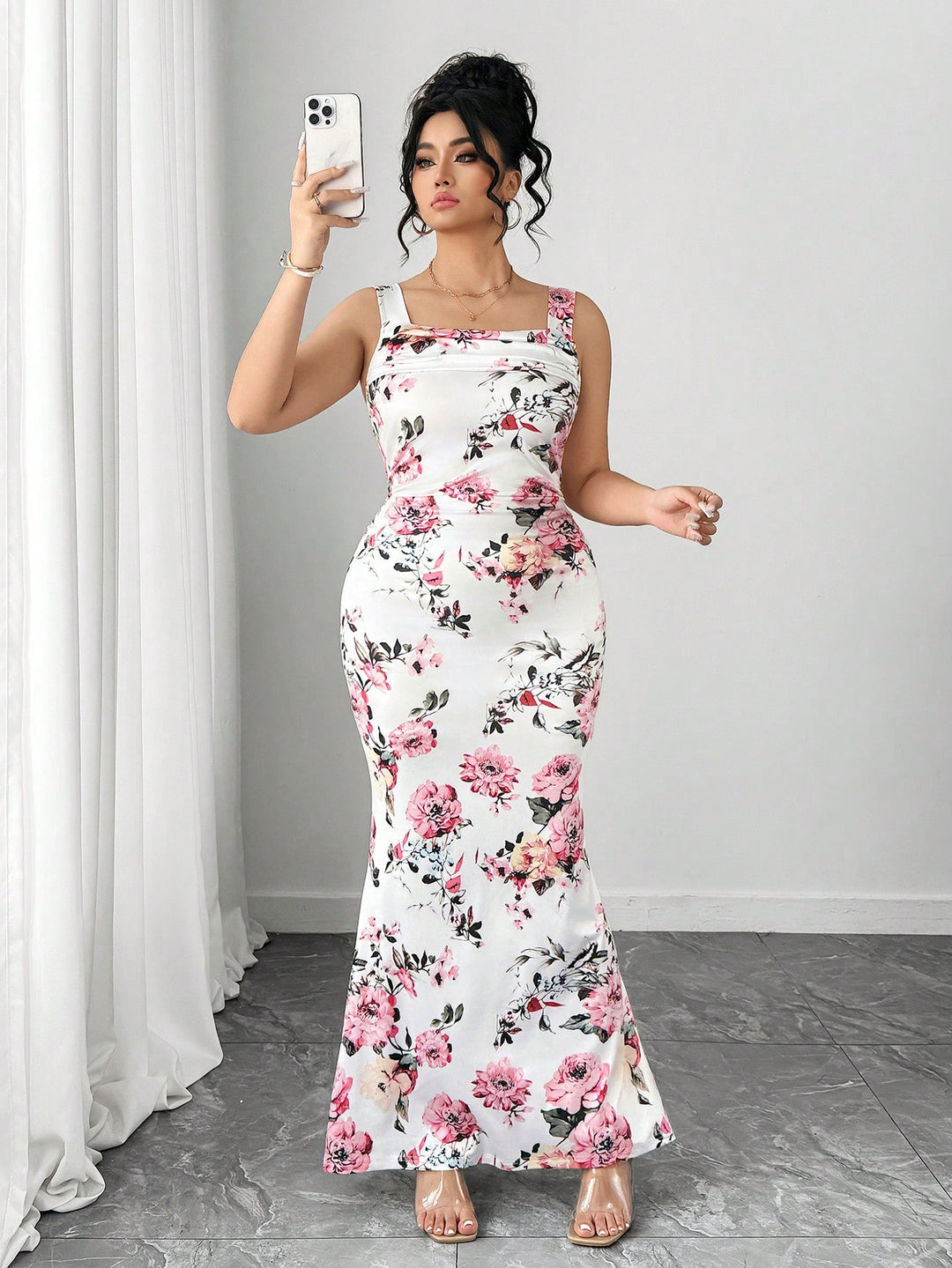 Rochie SHEIN, mix culori