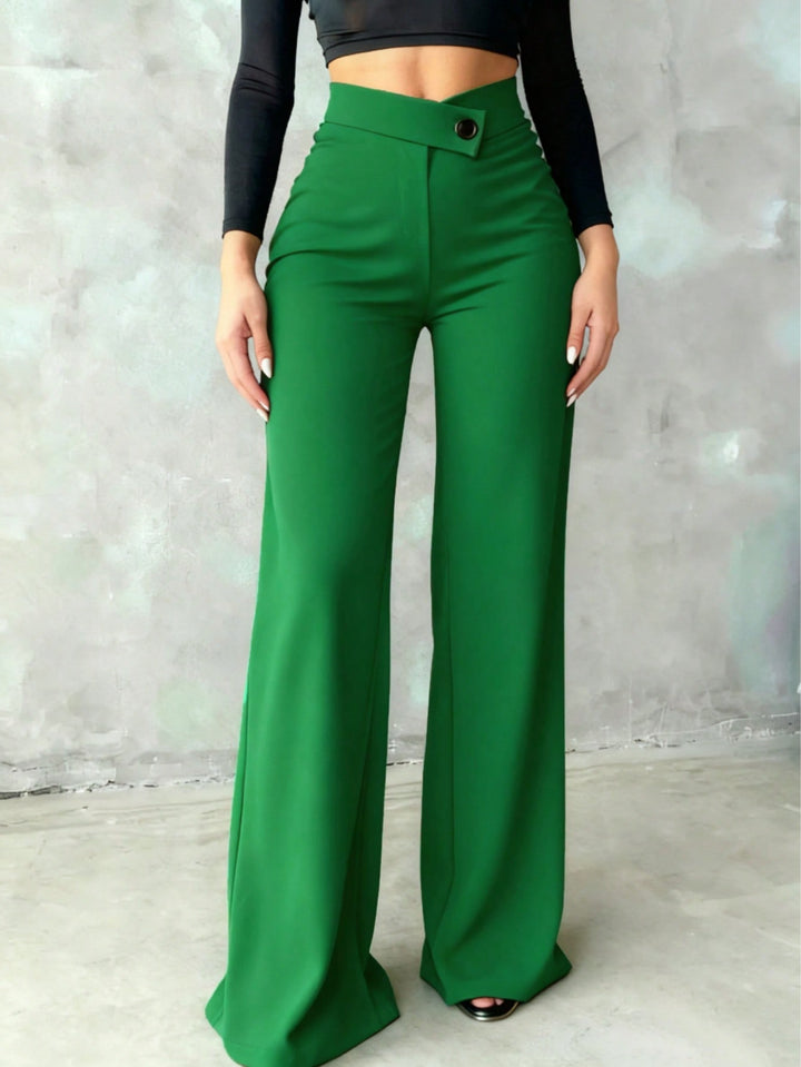 Pantaloni SHEIN, verde