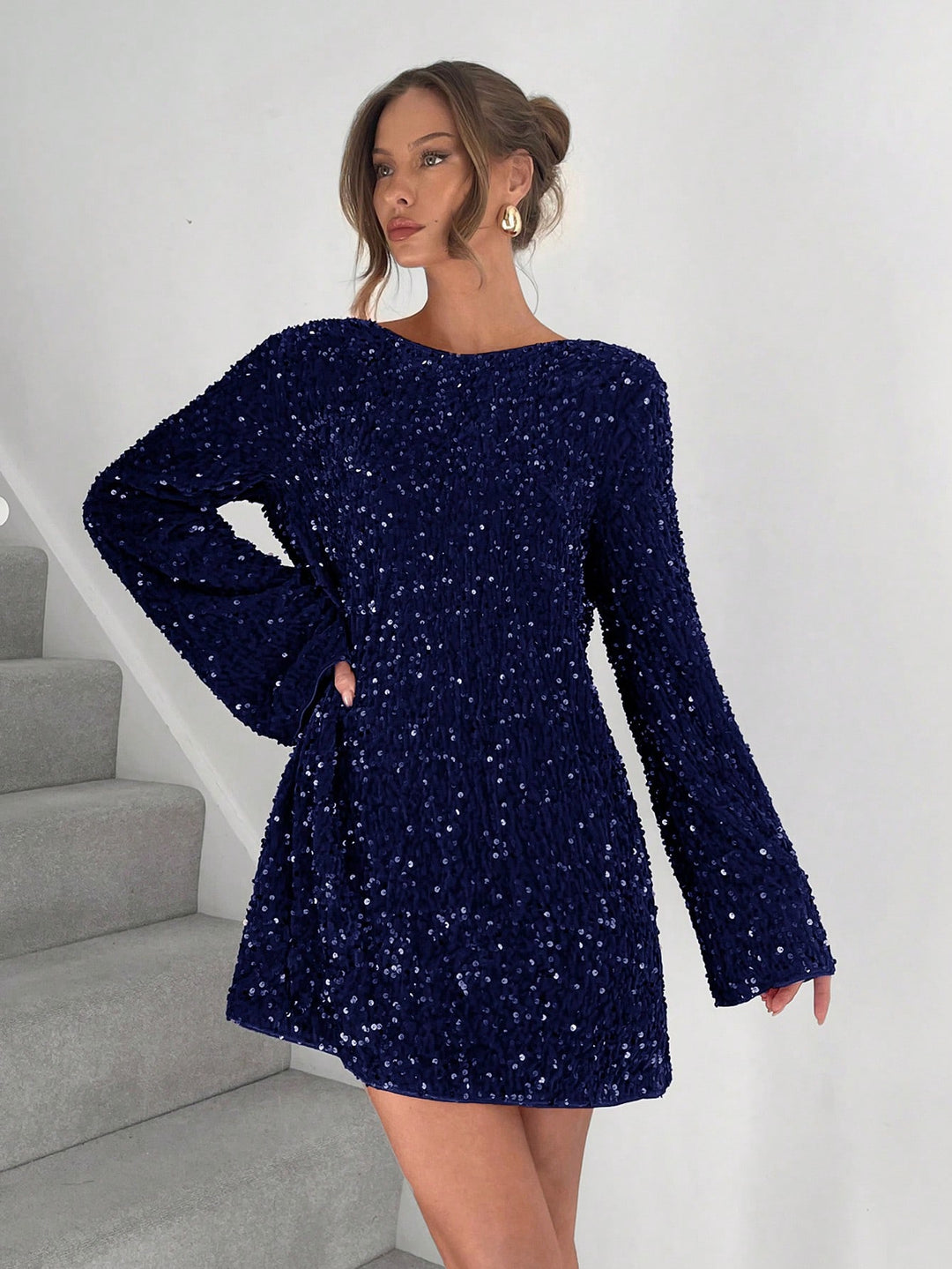 Rochie mini SHEIN, albastru