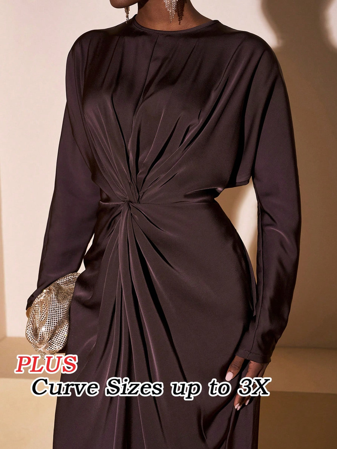Rochie SHEIN, maro