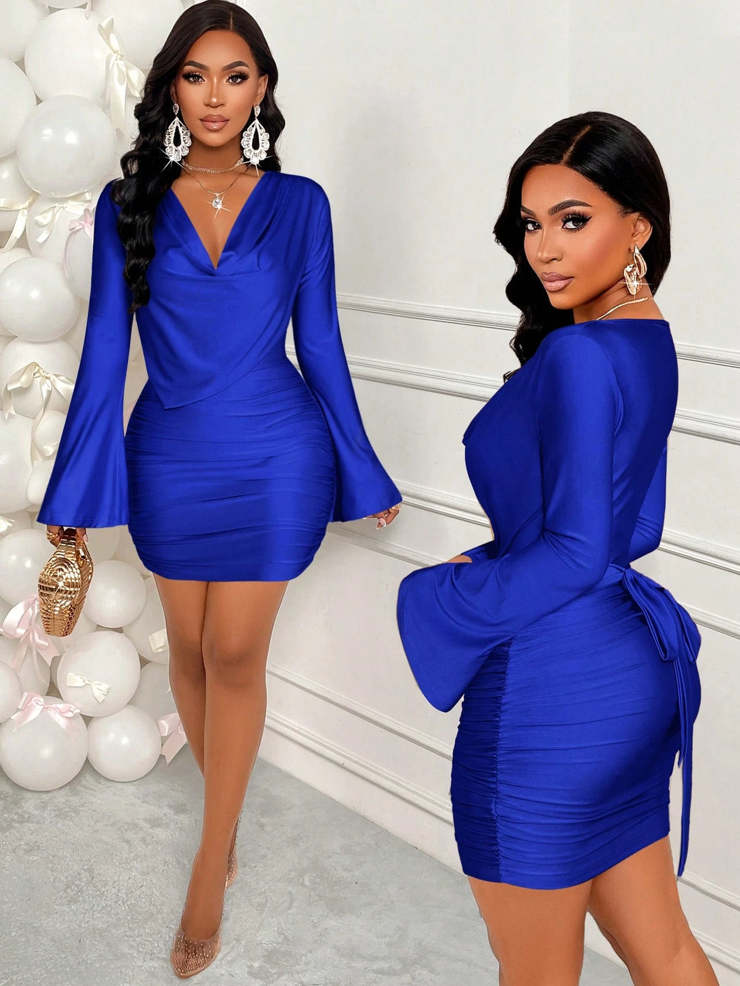 Rochie mini SHEIN, albastru