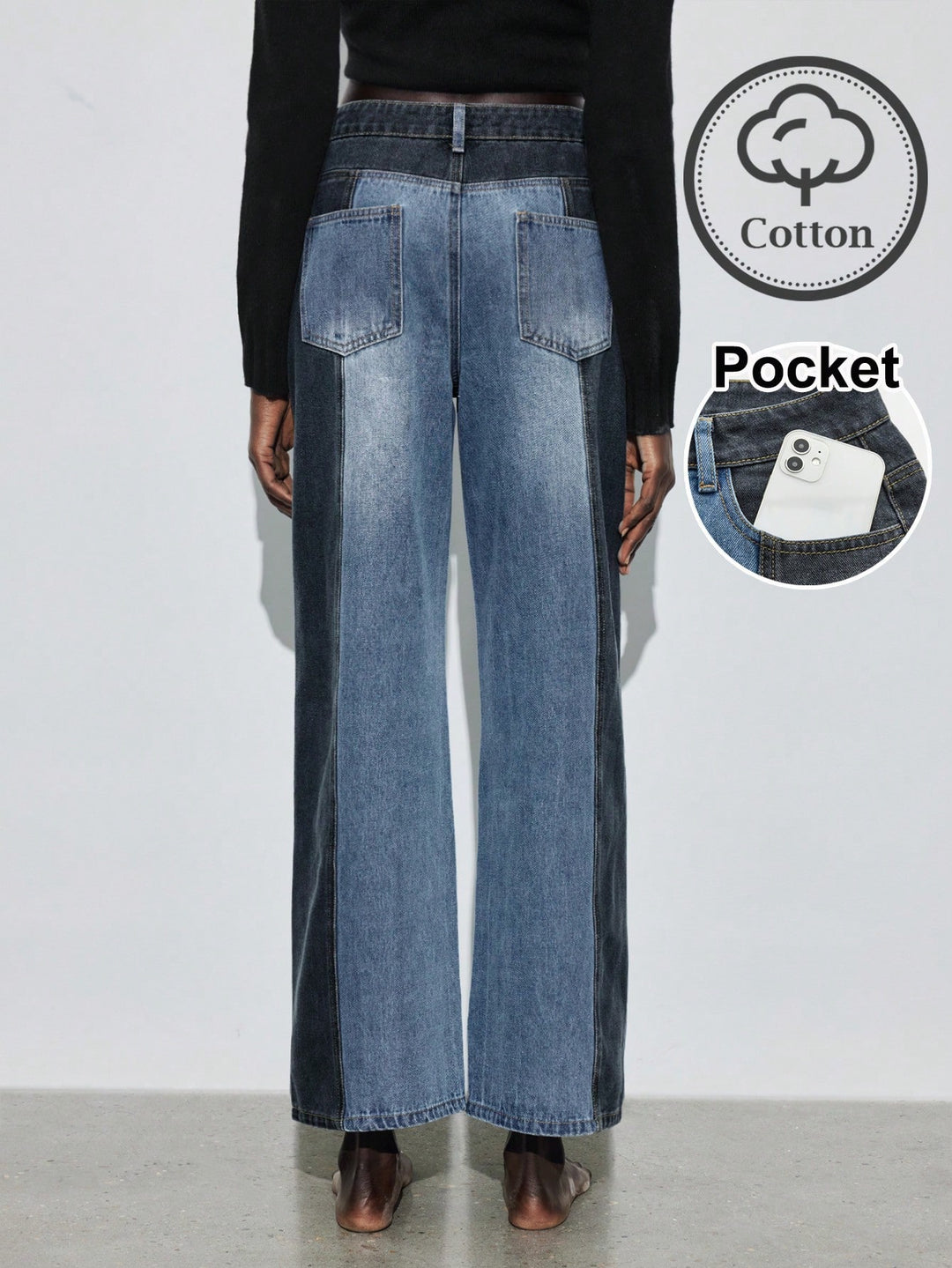 Jeans SHEIN, mx culori