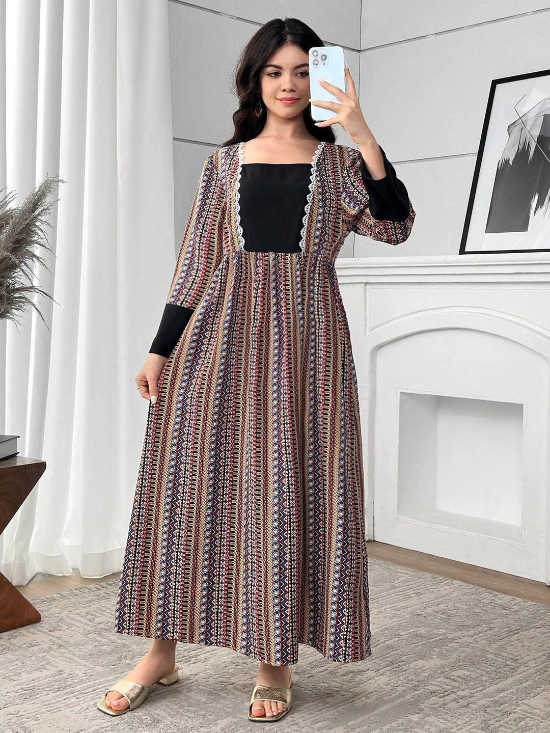 Rochie SHEIN, mix culori