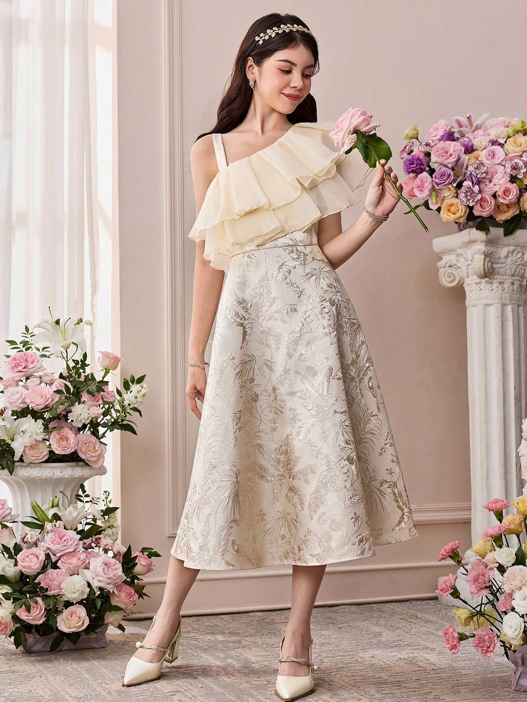 Rochie SHEIN, bej