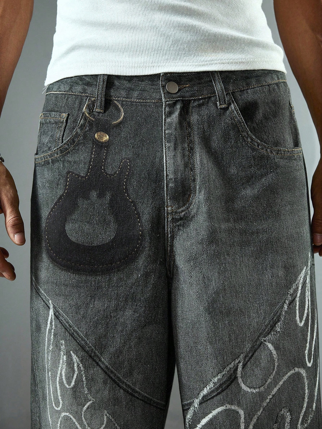 Jeans SHEIN, mix culori