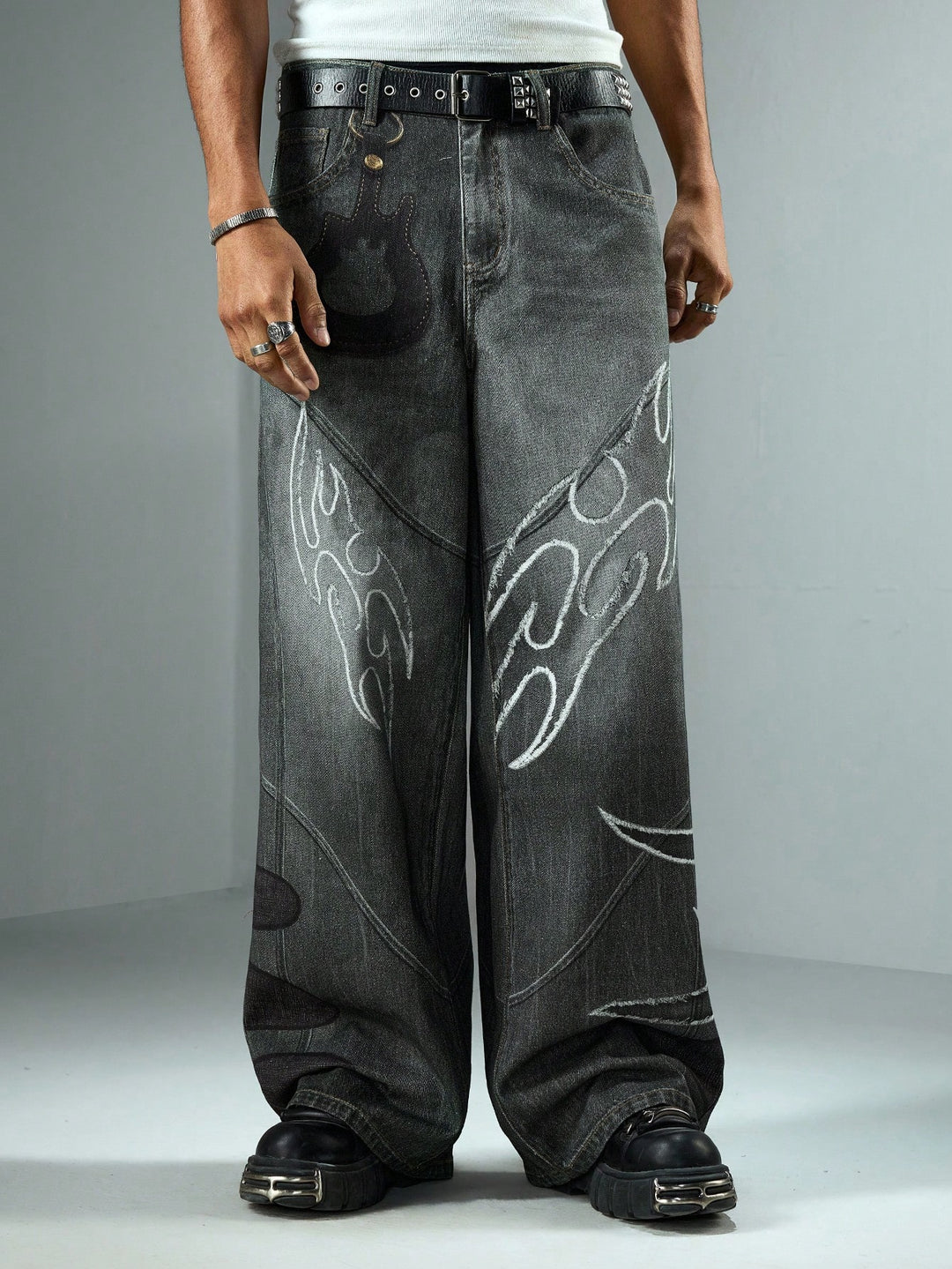 Jeans SHEIN, mix culori