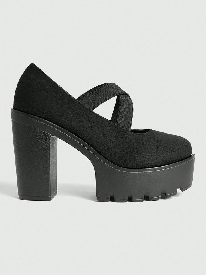 Pantofi SHEIN, negru
