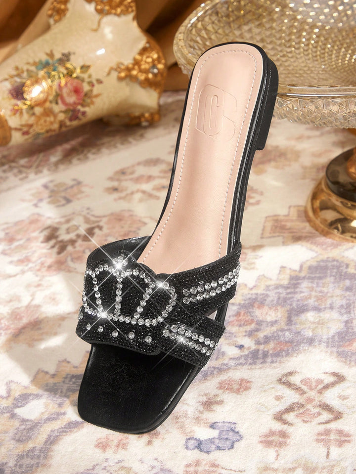Sandale SHEIN, negru