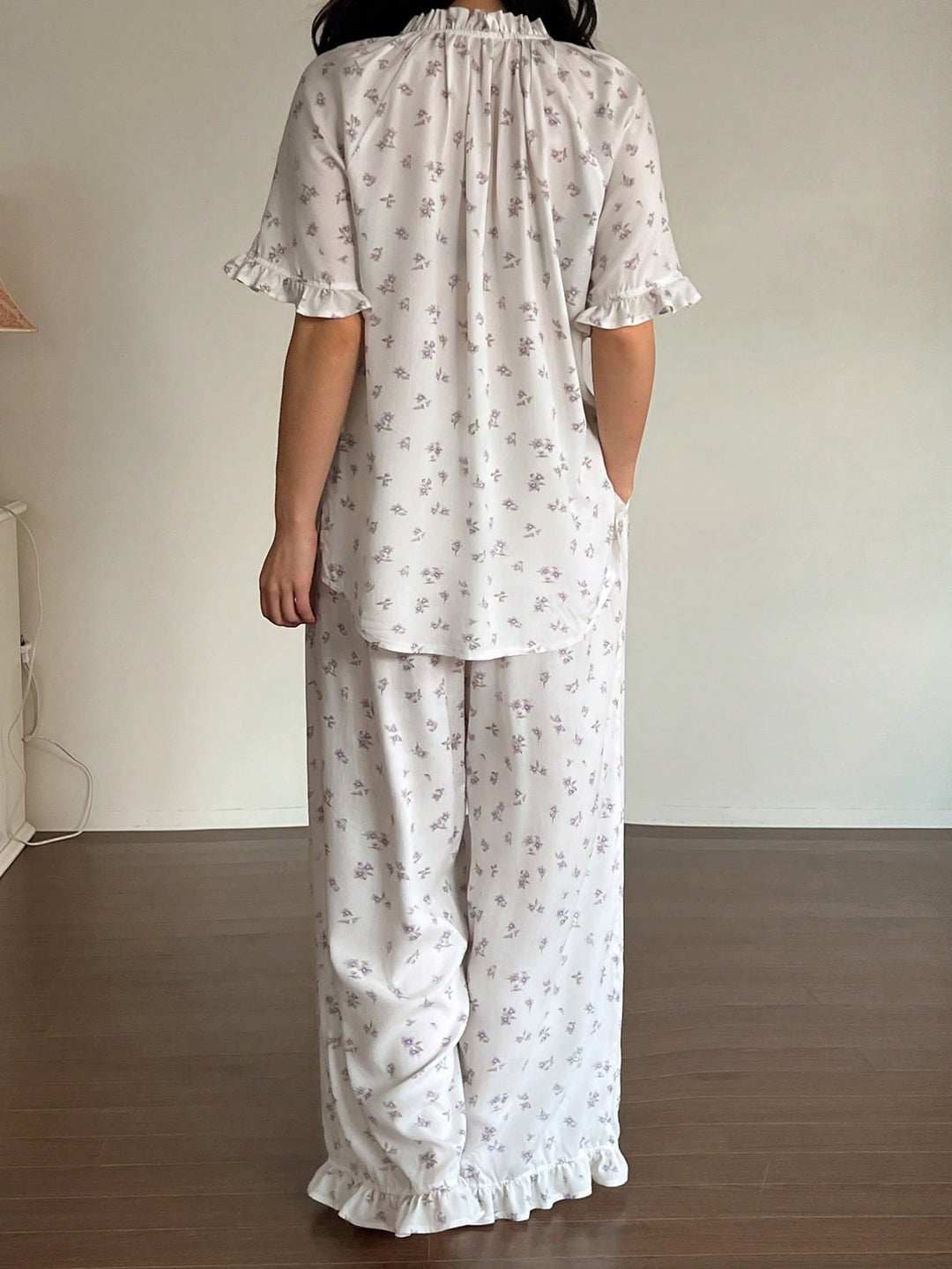 Pijama SHEIN, alb