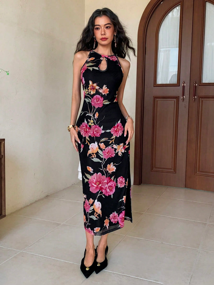 Rochie midi SHEIN, negru