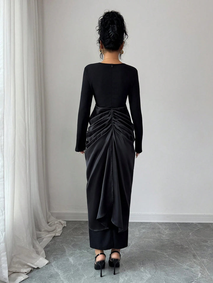 Rochie midi SHEIN, negru