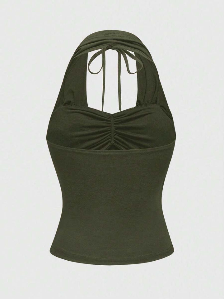 Top SHEIN, verde