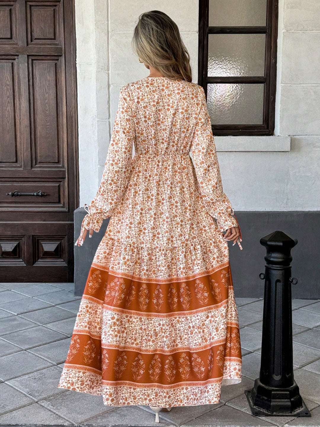 Rochie maxi SHEIN, mix culori