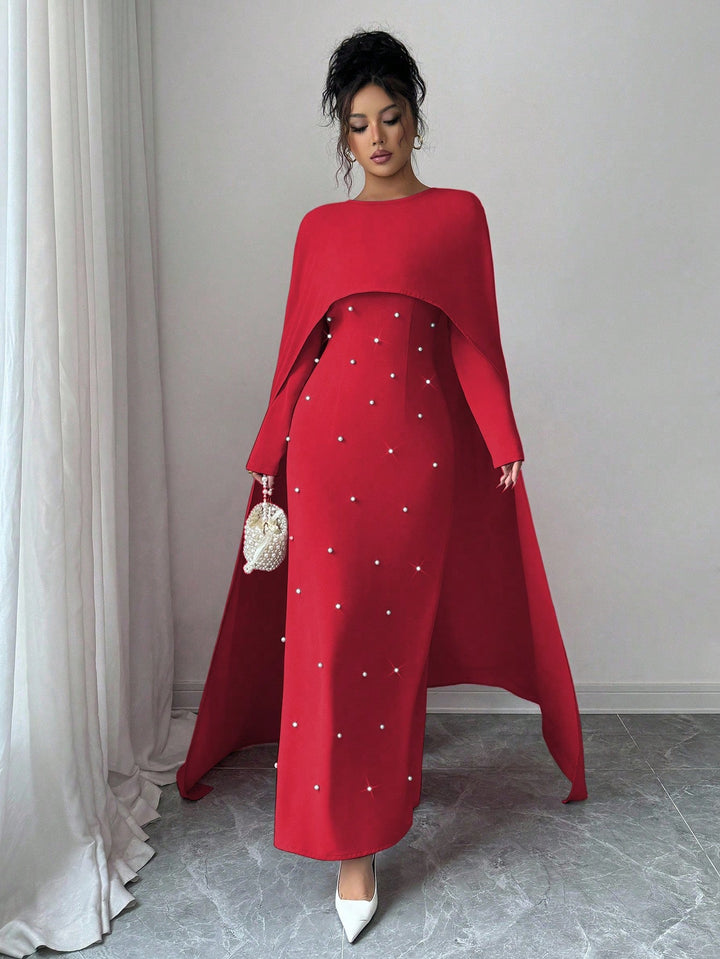 Rochie maxi SHEIN, roșu