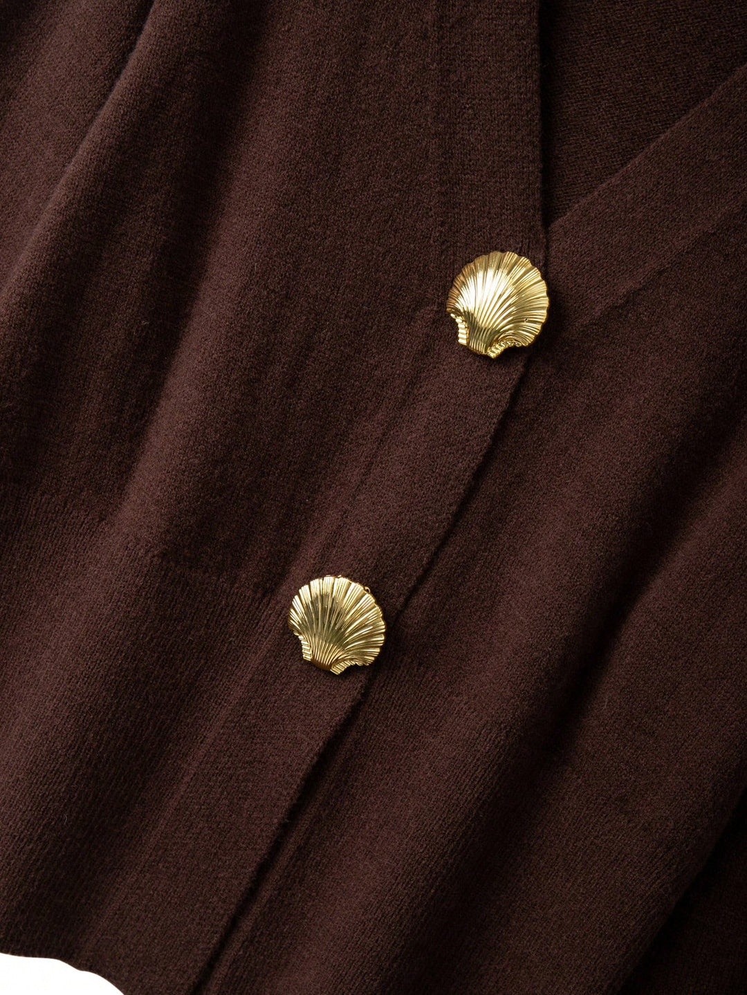 Cardigan SHEIN, maro