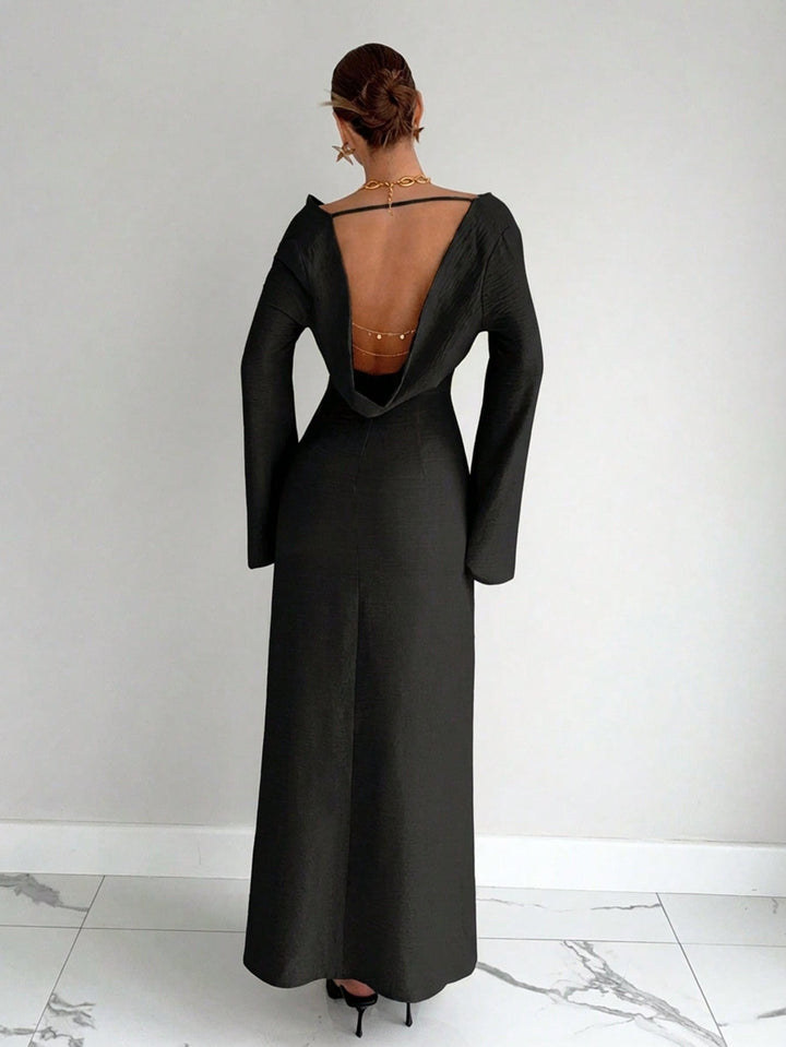 Rochie maxi SHEIN, negru