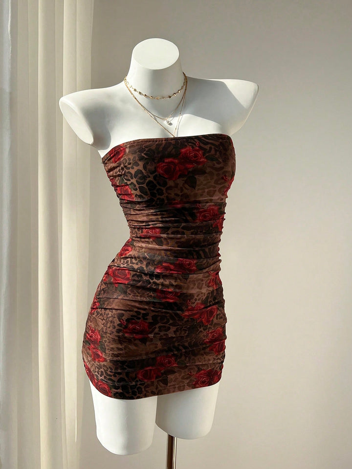 Rochie scurtă SHEIN, mix culori