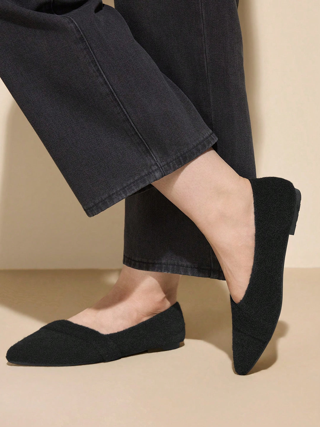 Balerini SHEIN, negru