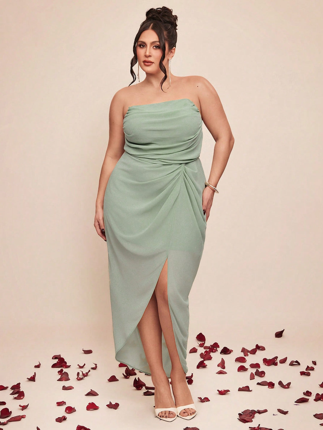 Rochie SHEIN, verde