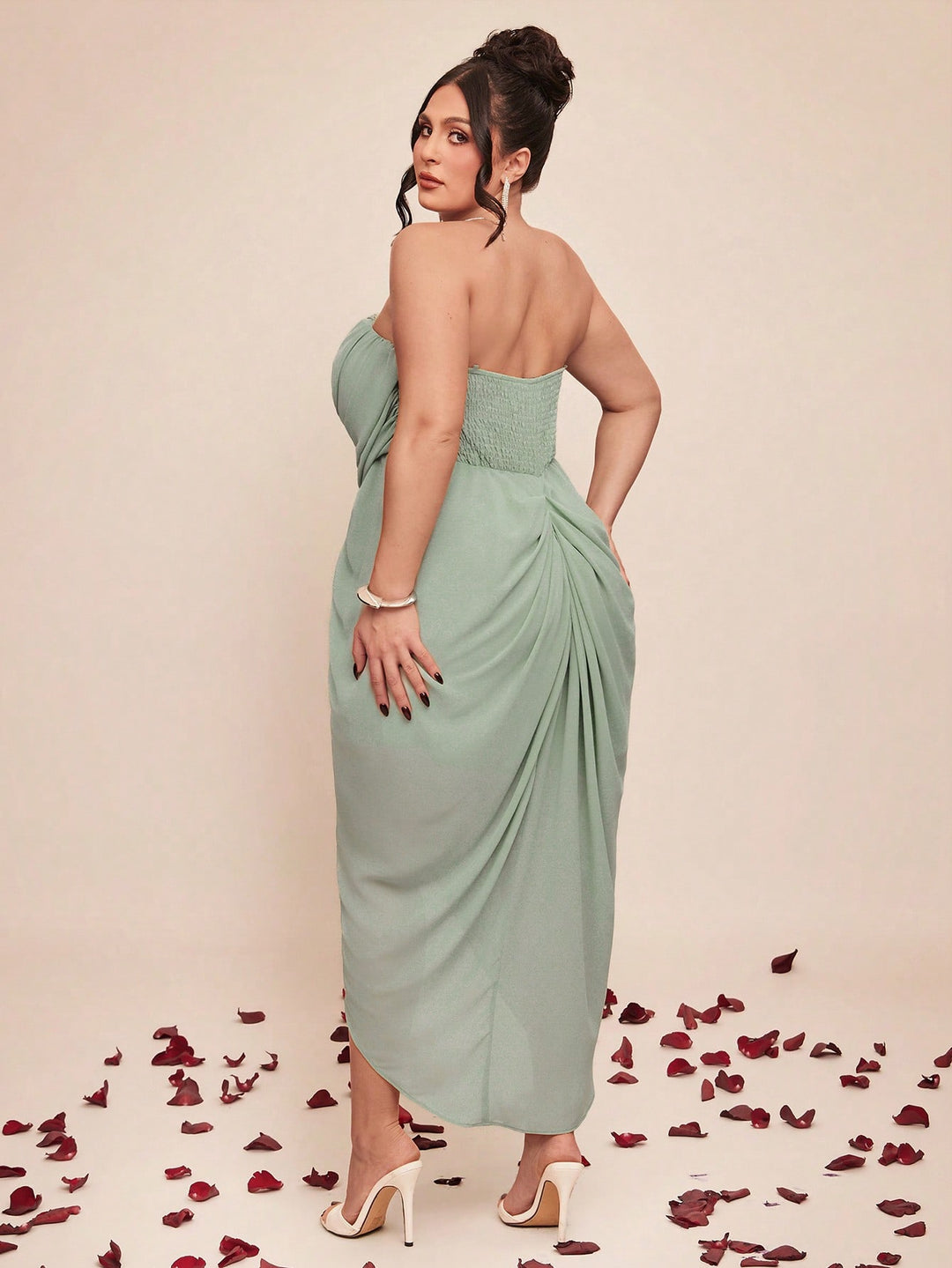 Rochie SHEIN, verde