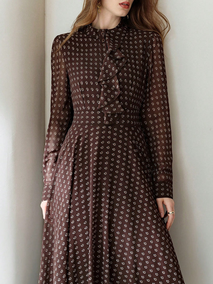 Rochie maxi SHEIN, mix culori