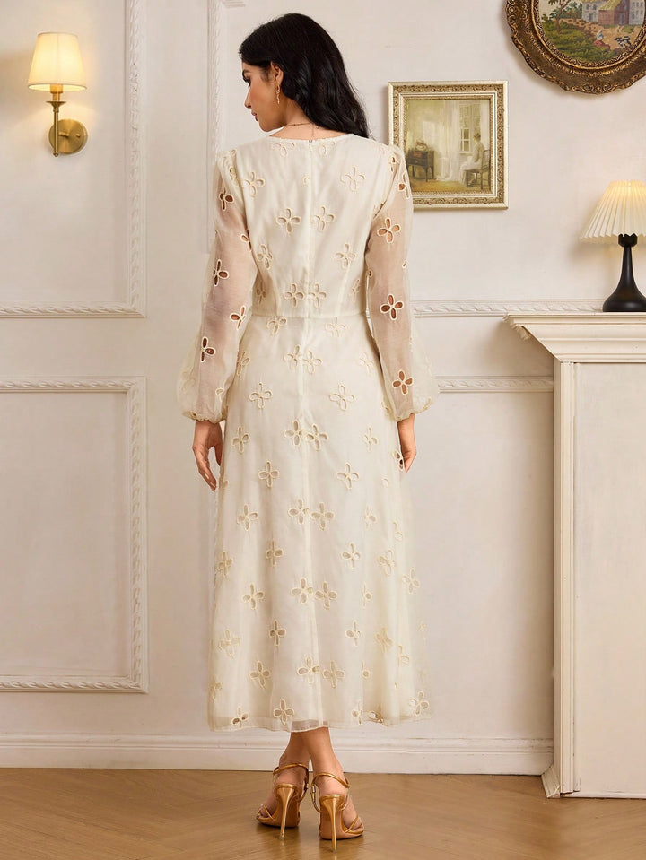 Rochie midi SHEIN, bej
