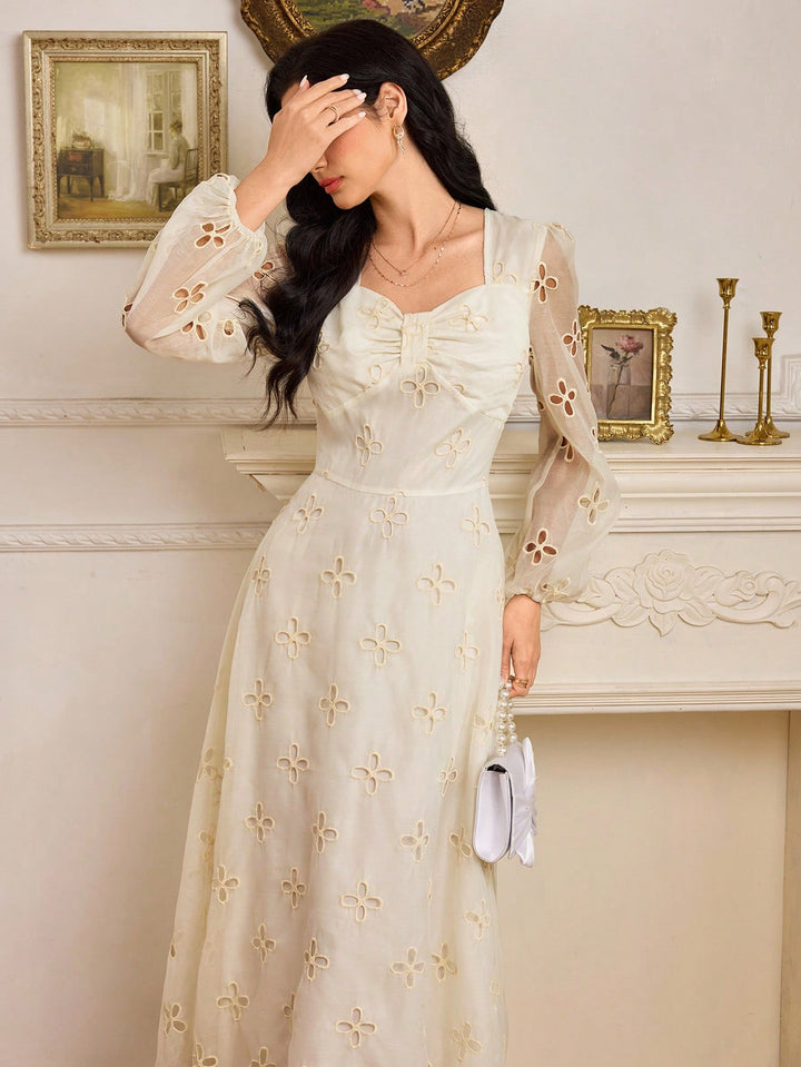 Rochie midi SHEIN, bej