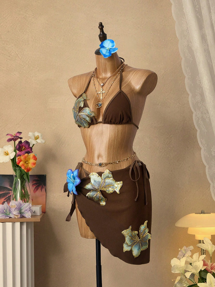 Set bikini SHEIN, maro