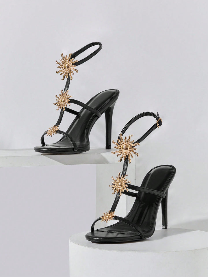 Sandale SHEIN, negru