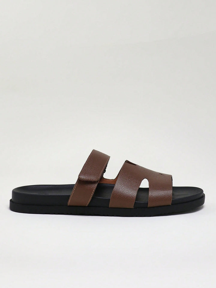 SHEIN szandál, khaki