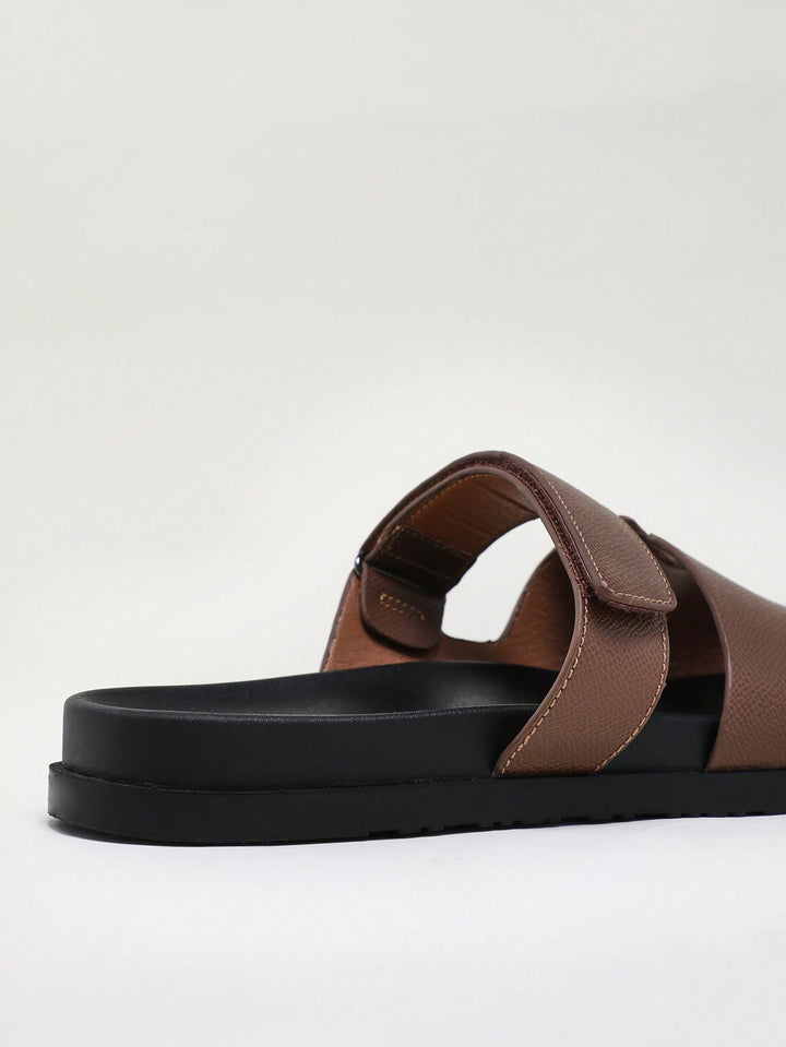 SHEIN szandál, khaki
