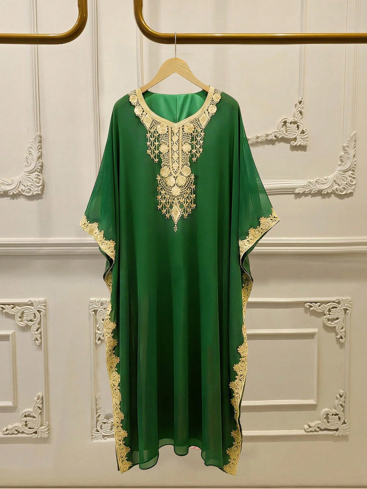 Rochie maxi SHEIN, verde