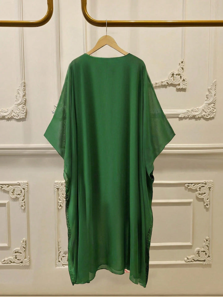 Rochie maxi SHEIN, verde