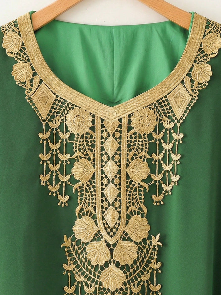 Rochie maxi SHEIN, verde