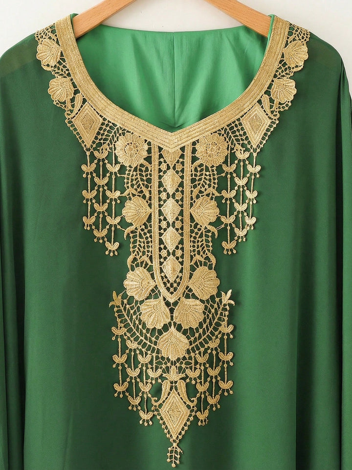 Rochie maxi SHEIN, verde